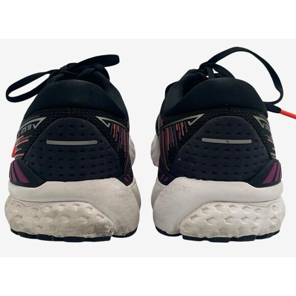 Brooks Adrenaline GTS 19 Womens 11B Athletic Running Shoes Sneaker Black Purple - Picture 9 of 16
